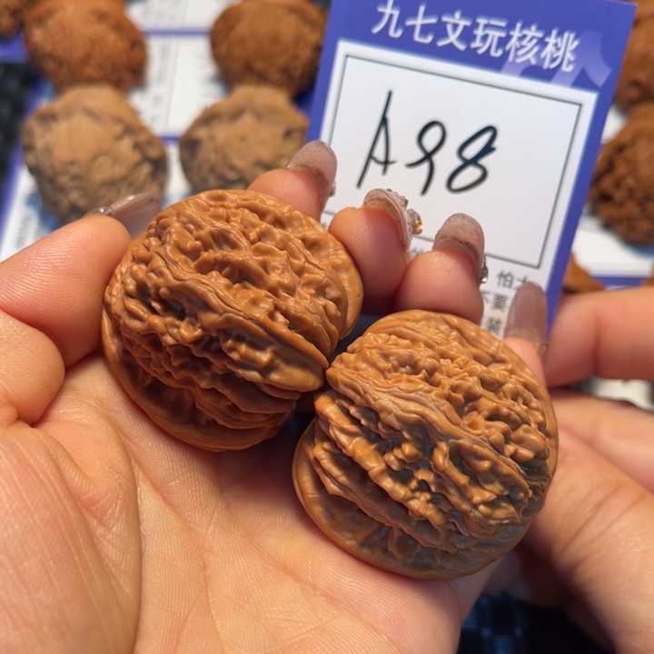 文玩核桃把件40楼子A98