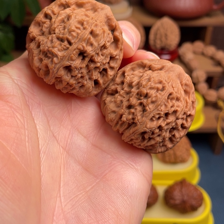 文玩核桃把件南疆石41