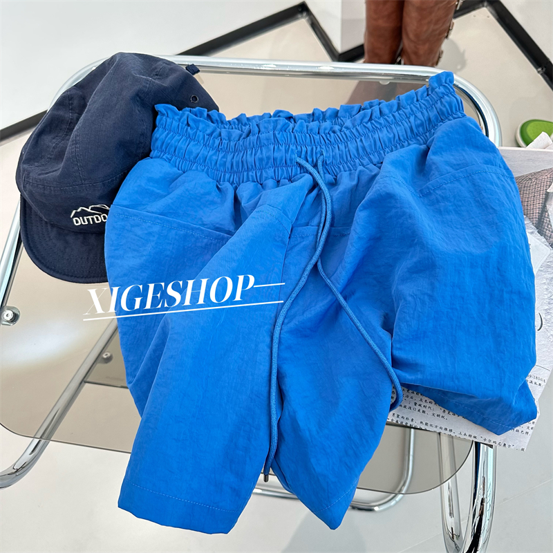 花苞短裤蓝色——穿到115斤