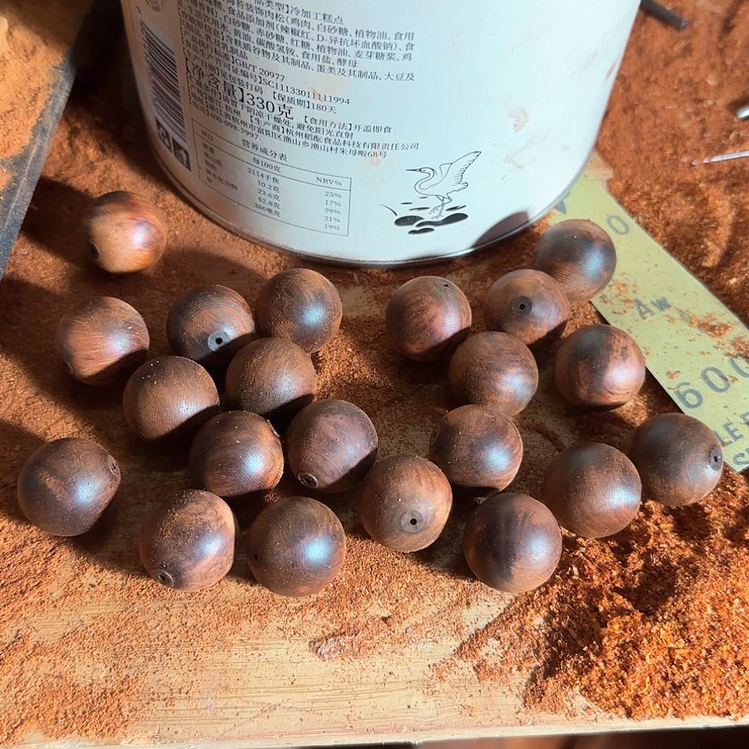 檀香紫檀（小叶紫檀）2.0 乱纹 精挑12+1