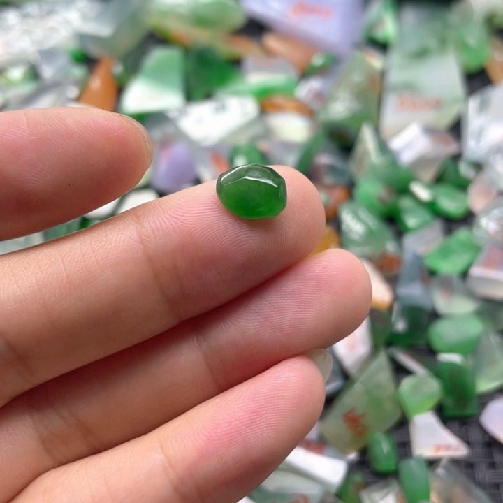 定制翡翠未镶嵌天然缅甸翡翠