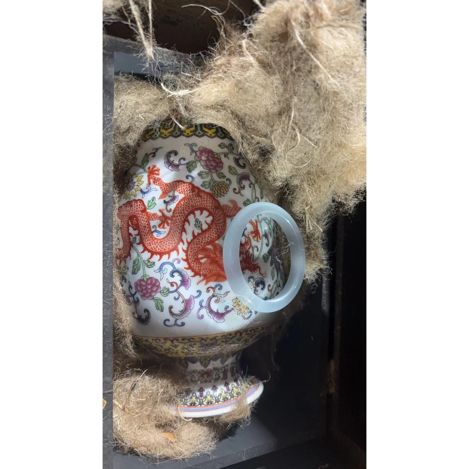 1个开封黄色小和子摆件链接