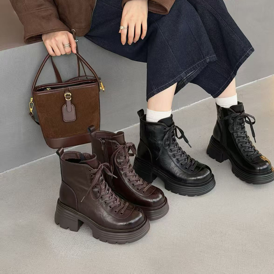 2025冬季真皮马丁靴