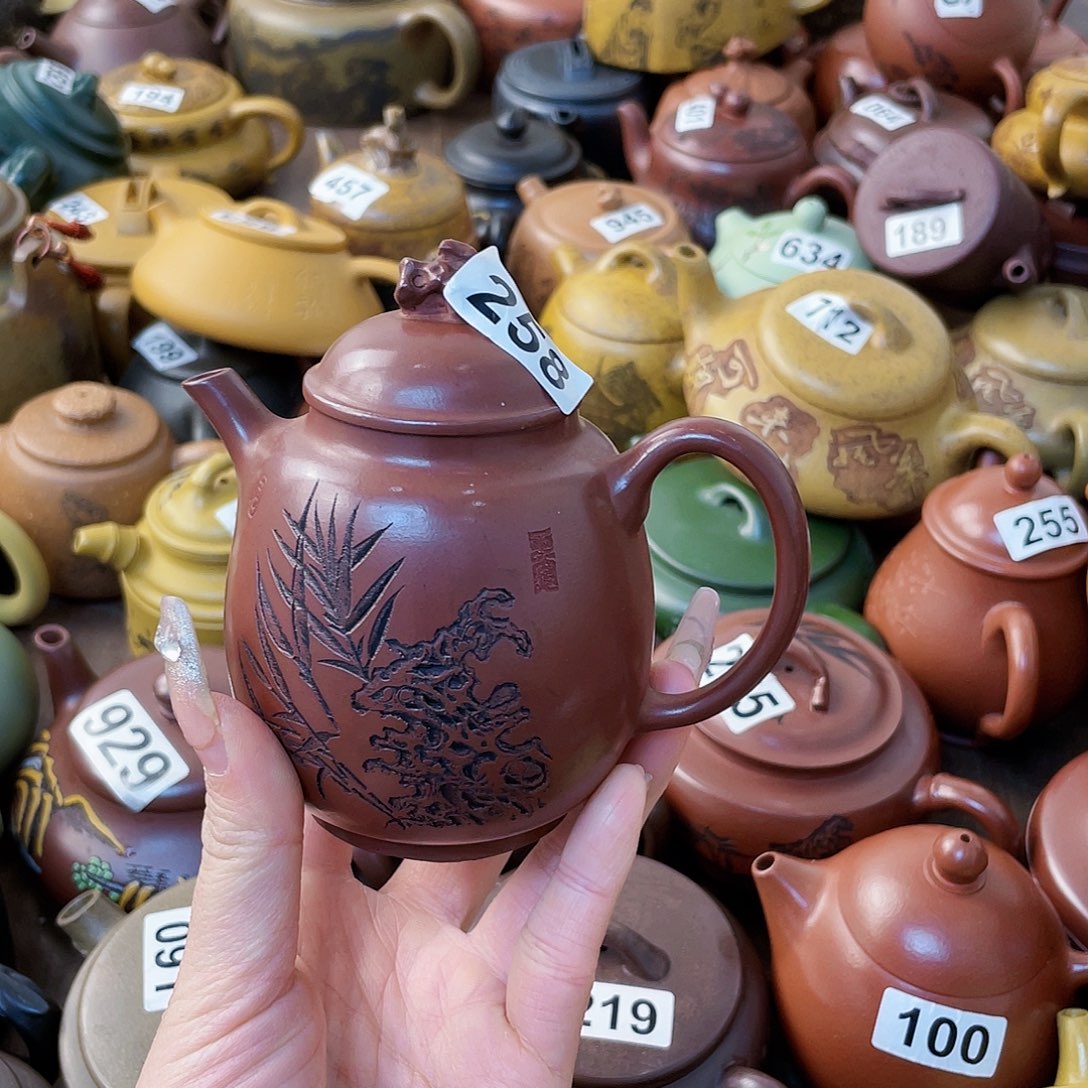 紫砂茶壶紫砂微瑕