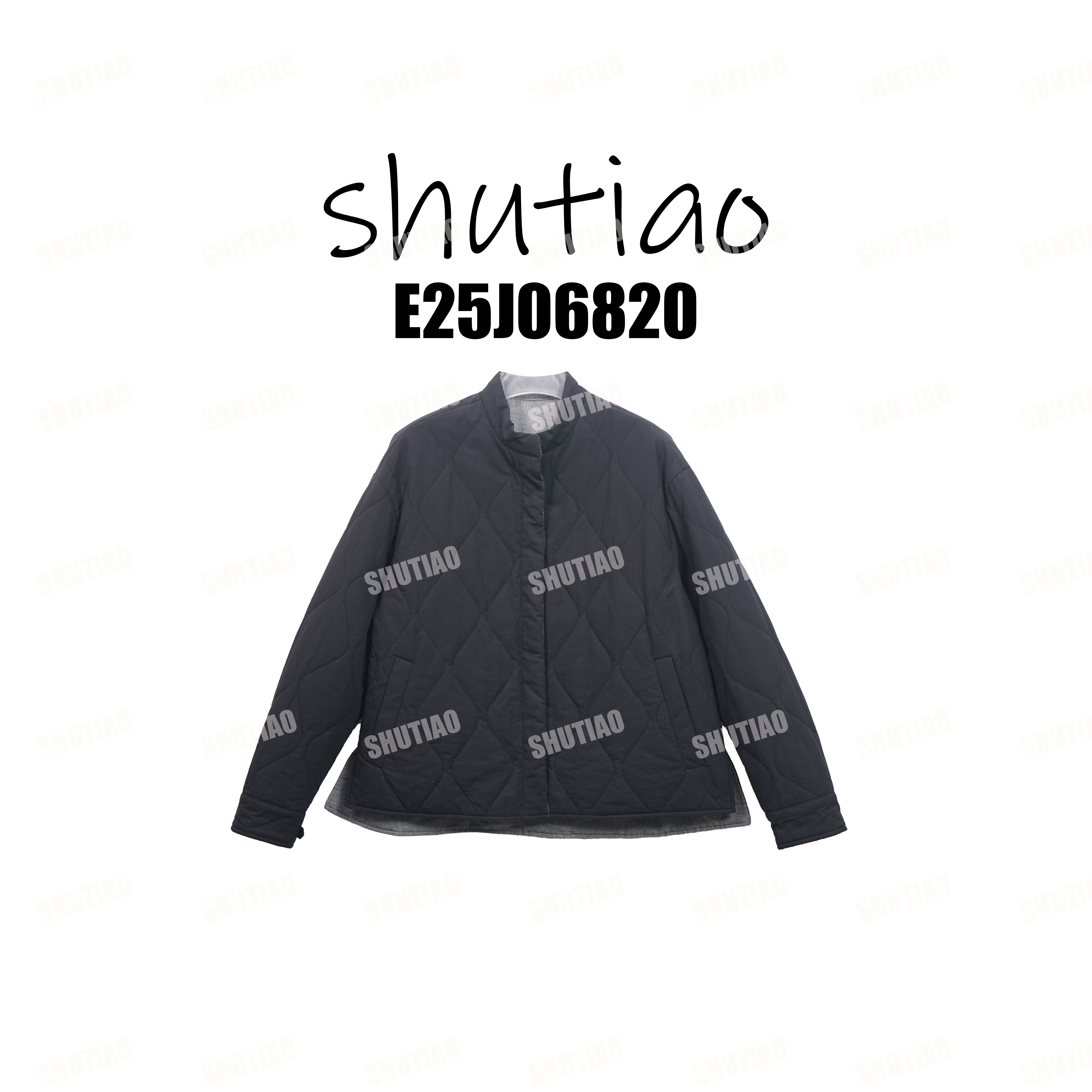 【SHUTIAO】2025冬季：新款小众设计款外套E25J06820