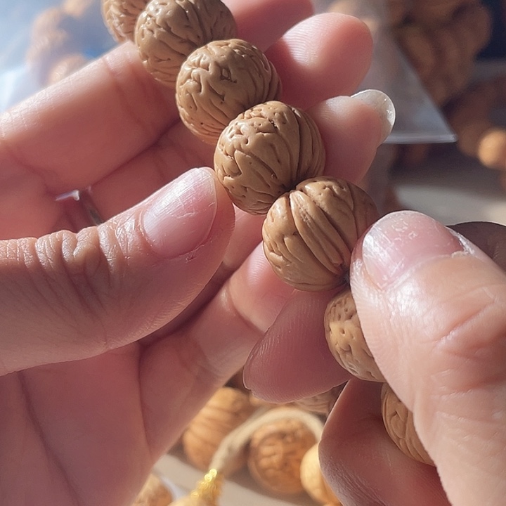 E***n桃核吊坠桃核手串元宝49