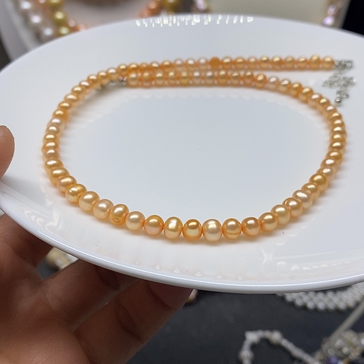 颈饰淡水珍珠未镶嵌