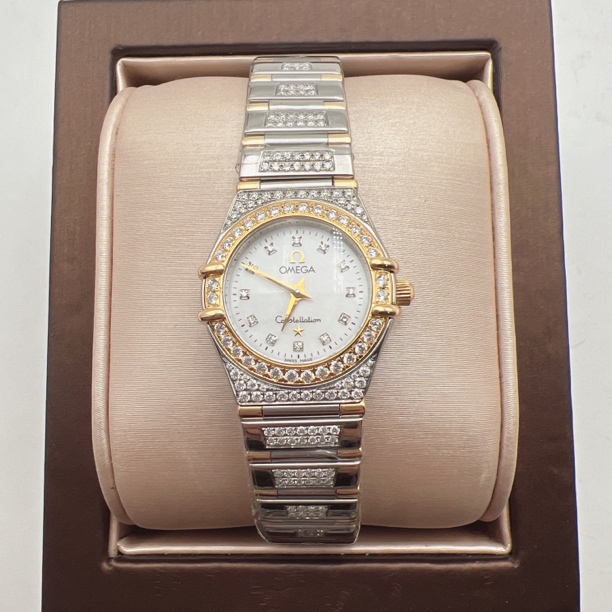 95新 Omega/欧米茄 欧米茄46124瑞士名表赠送手链