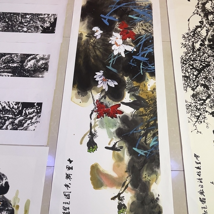 国画张圣敏先生纯手绘作品