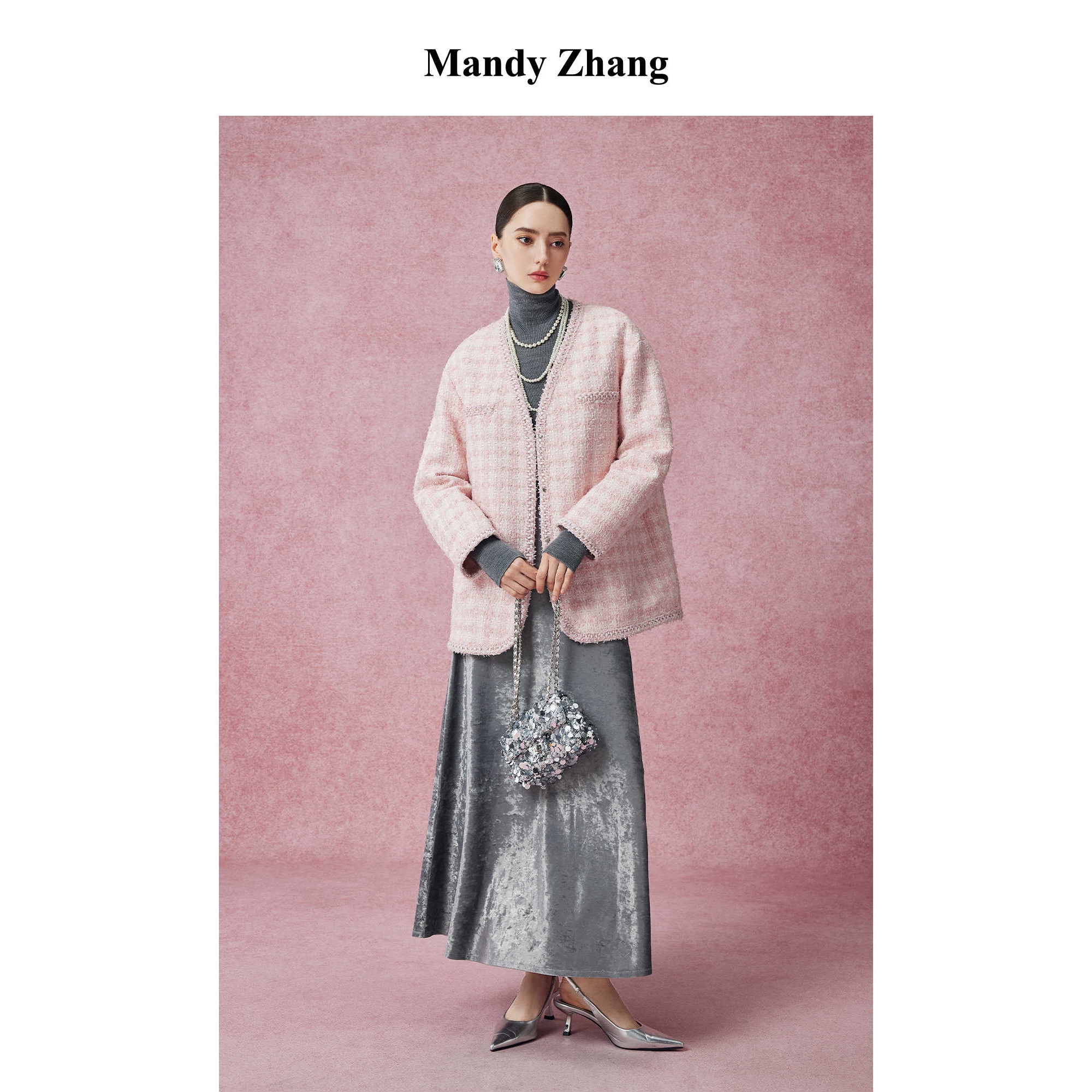 【诗语专属】MandyZhang90白鸭绒羽绒服女秋冬外套MYR0887