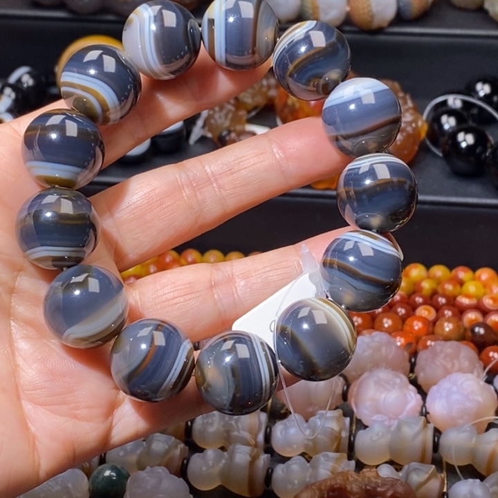 未镶嵌手链玛瑙/玉髓用****9