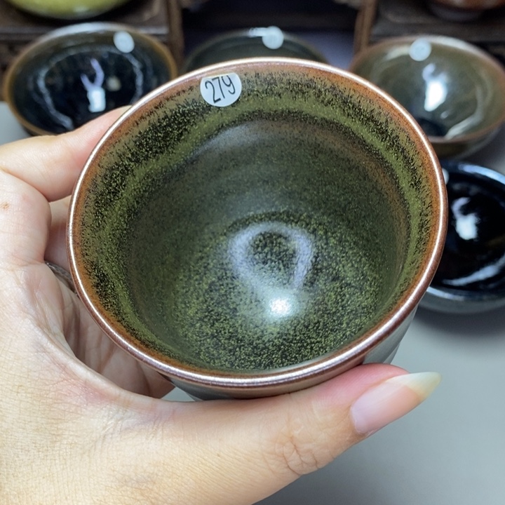 茶盏建窑建盏主人杯