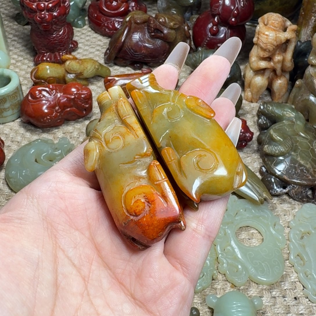 h***n白玉菩提吊坠挂件