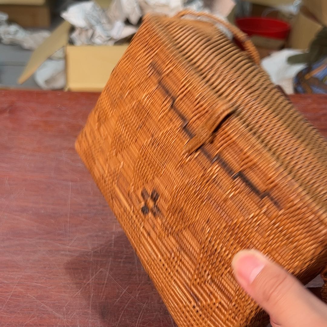 竹编中古艺术工艺美术品