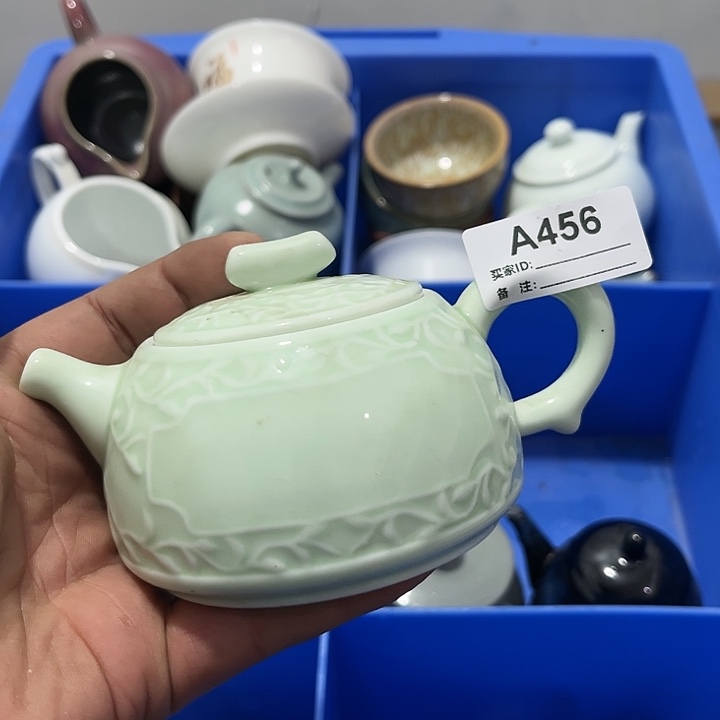 茶具默认微瑕瓷器、茶具、壶、摆件，介意勿拍 