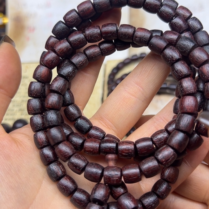 降真香手串/手链降真香08-108直切红油密支那超一档