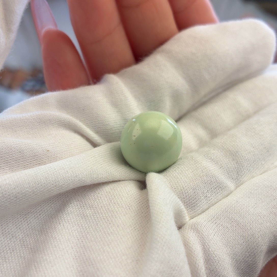 绿松石未镶嵌挂件16.8mm