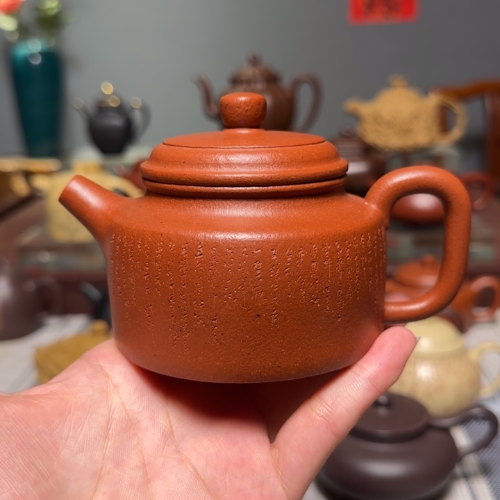茶壶紫砂全手工德中降坡泥 200cc