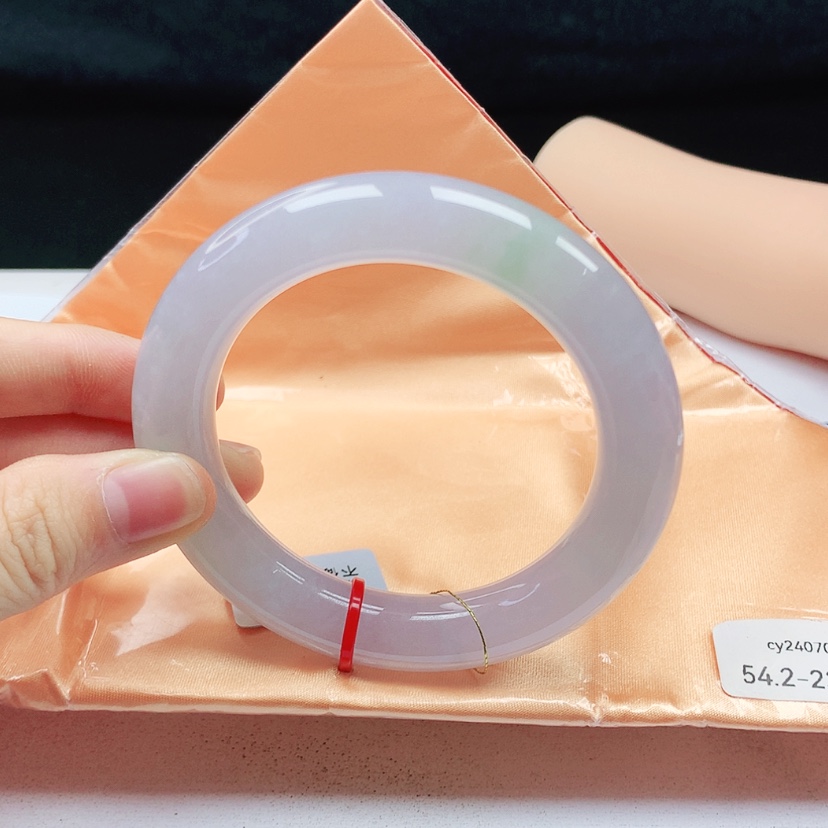 【闪购商品】翡翠手镯（圆镯）未镶嵌天然缅甸a货手镯54+