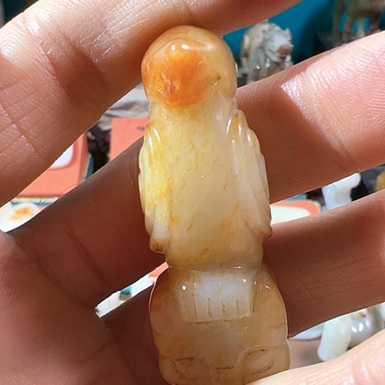 和田玉（糖玉）挂件未镶嵌