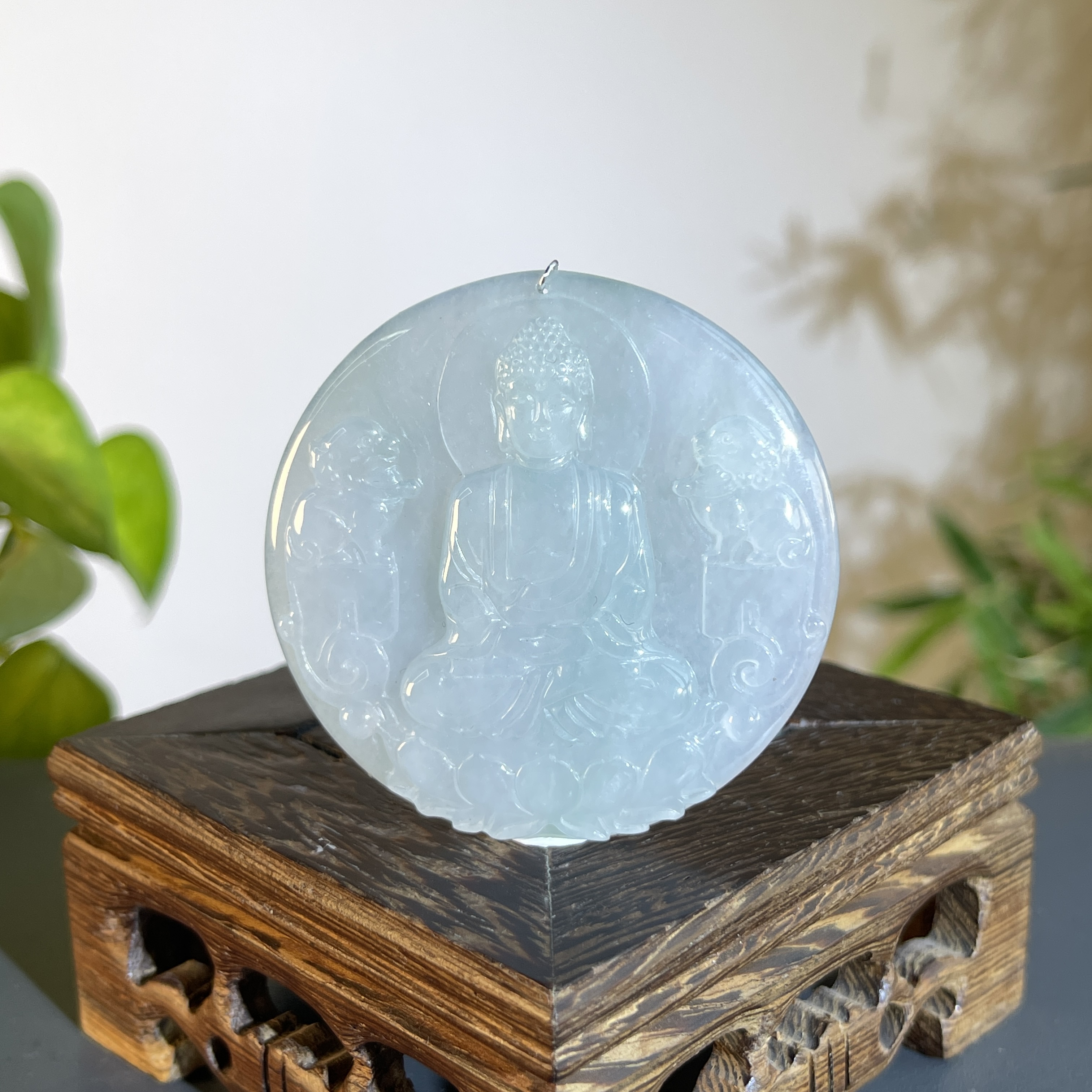 JXW17-150 天然缅甸A货翡翠 大日