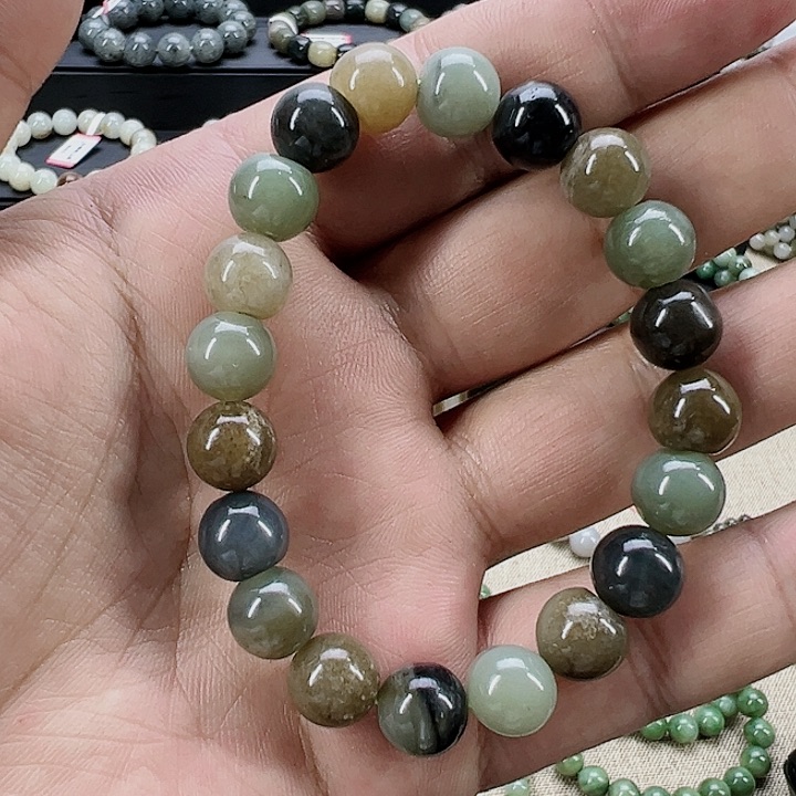 和田玉手串未镶嵌