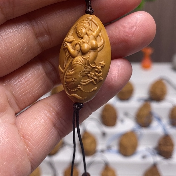 橄榄核吊坠橄榄核