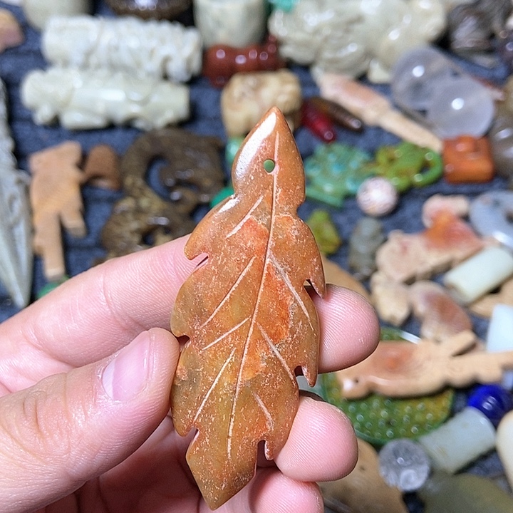 和田玉未镶嵌颈饰91