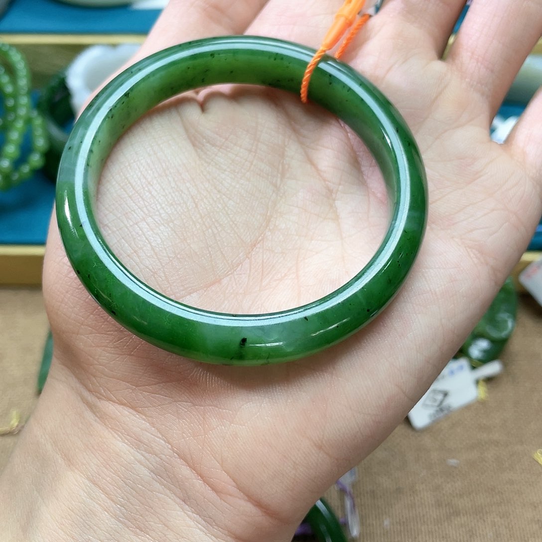 【闪购商品】和田玉手镯57圈口79未镶嵌