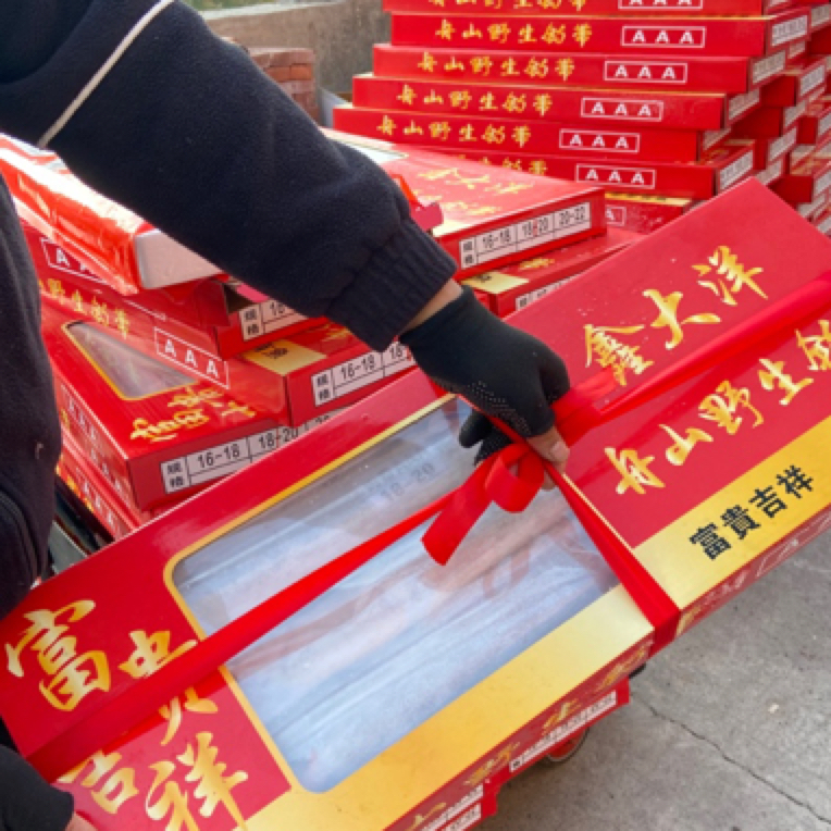 顶级海钓带鱼 带箱约6.5斤（7只）一箱