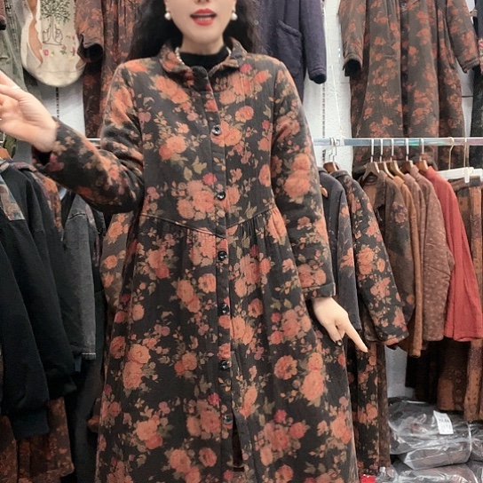 织绣招财猫棉袄80-135斤