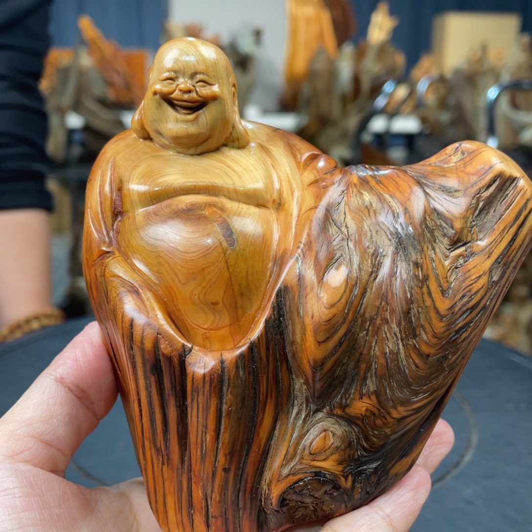 柏木（崖柏）手把件