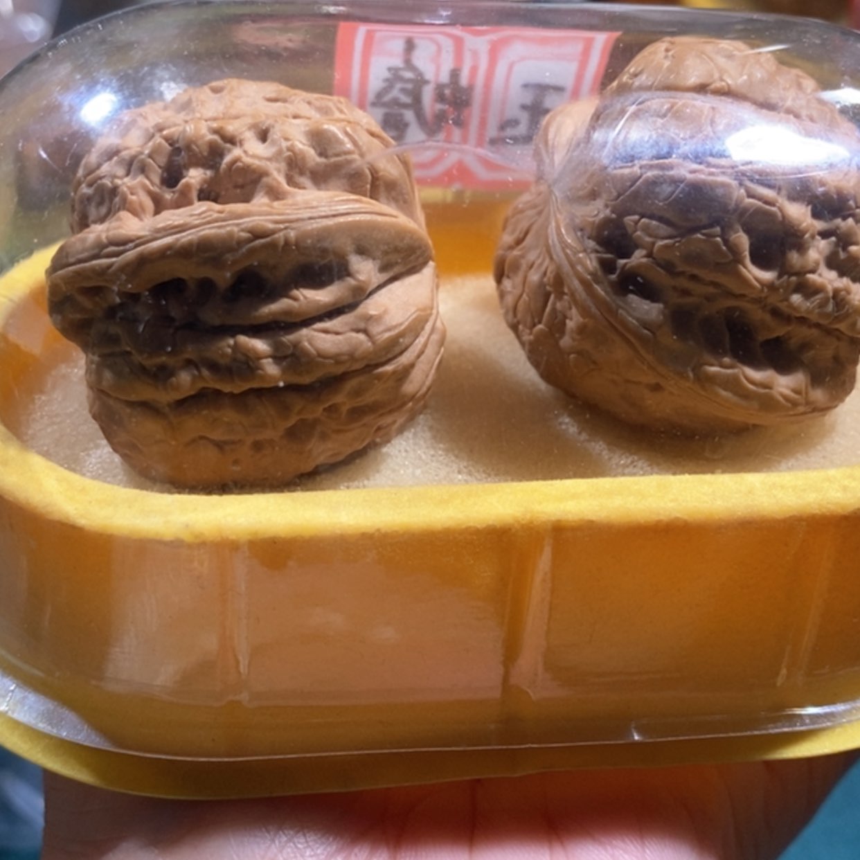 【闪购商品】文玩核桃吊坠随*起甲骨文