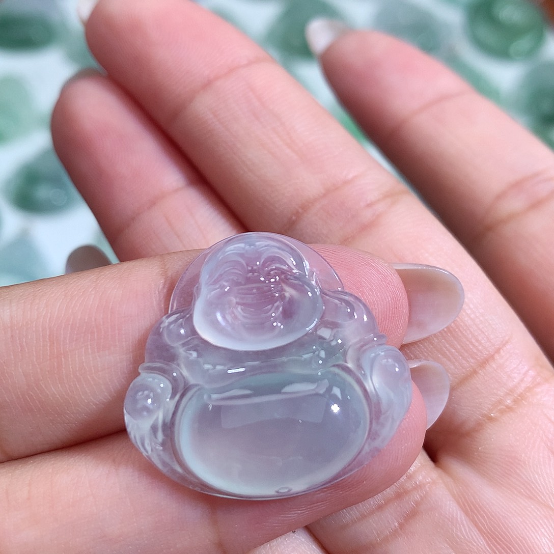 颈饰未镶嵌翡翠佛公