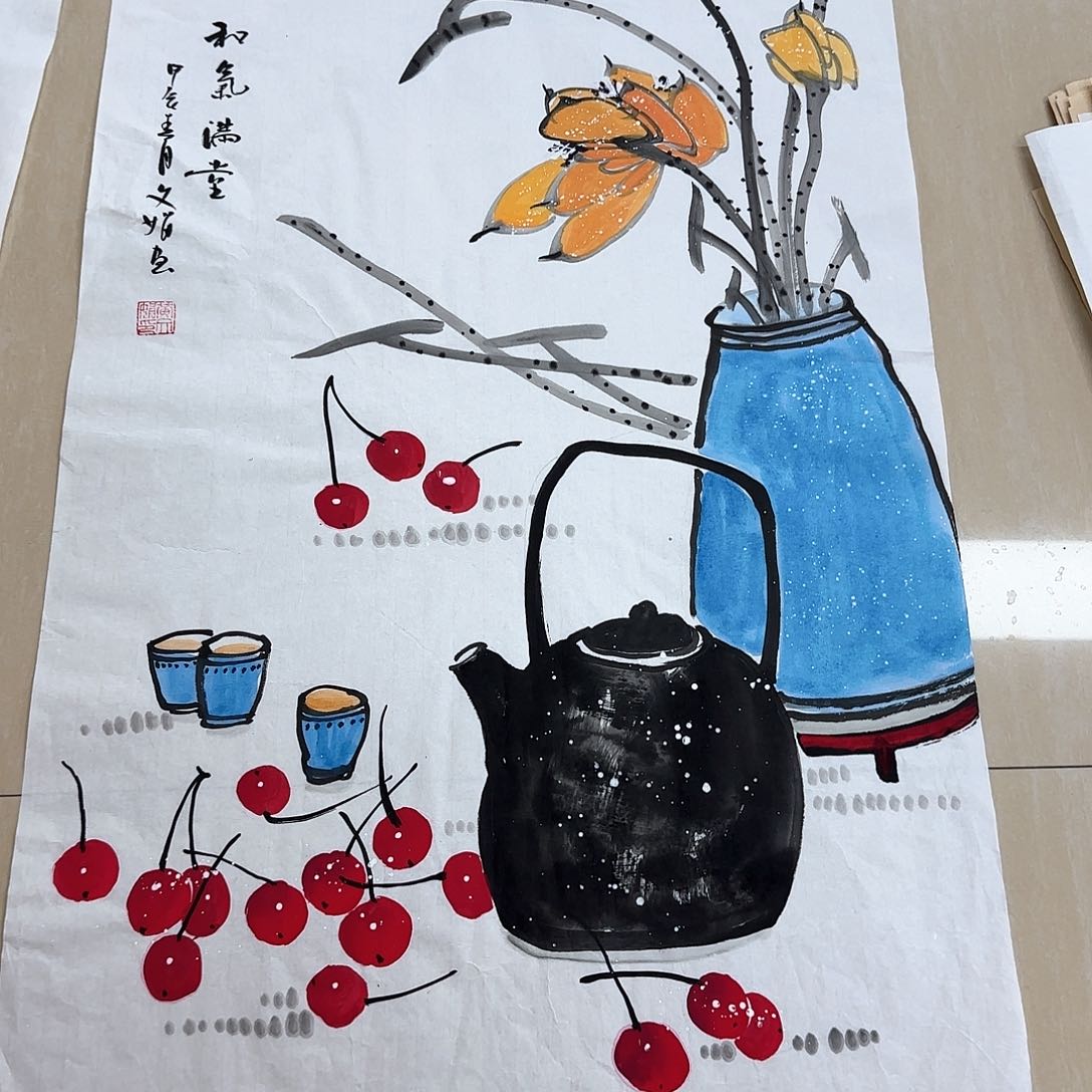 国画国画作品展。国画^_^