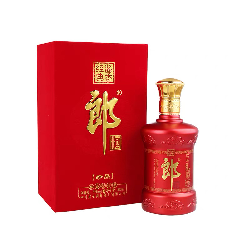 郎酒珍品郎  53度500ml*1瓶 酱香型白酒