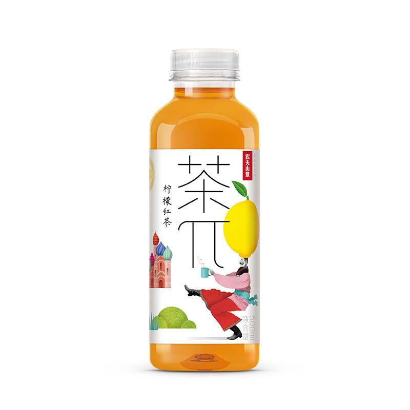 农夫山泉 茶π柠檬红茶 500ml/瓶