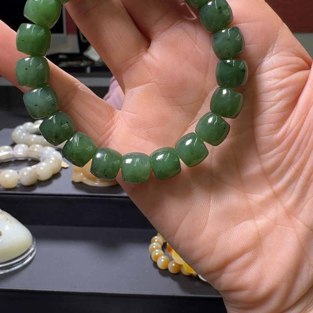 和田玉手链未镶嵌