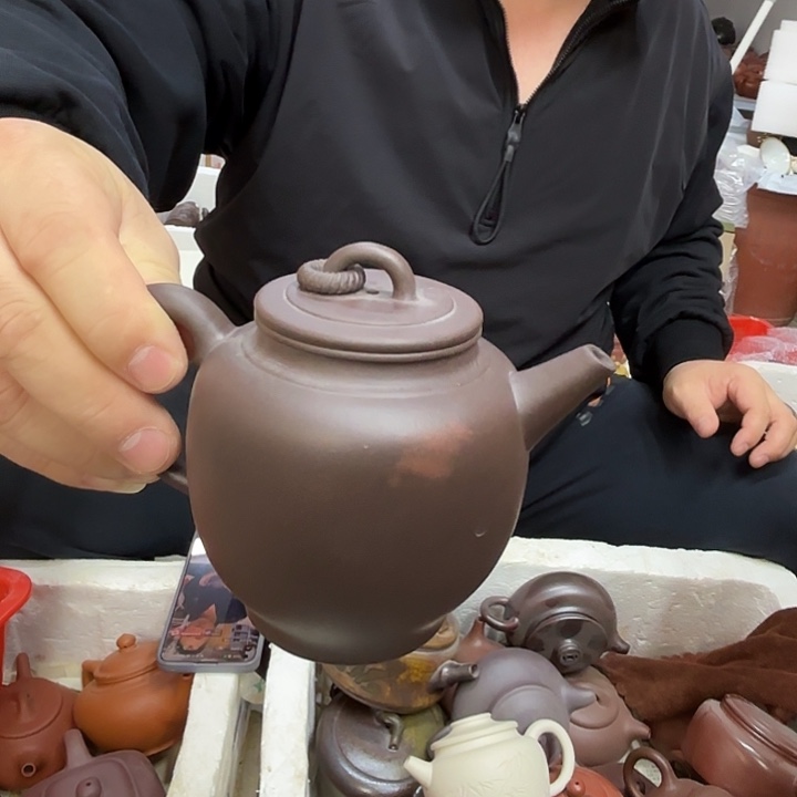 紫砂茶壶宜兴紫砂壶原矿紫砂壶瑕疵