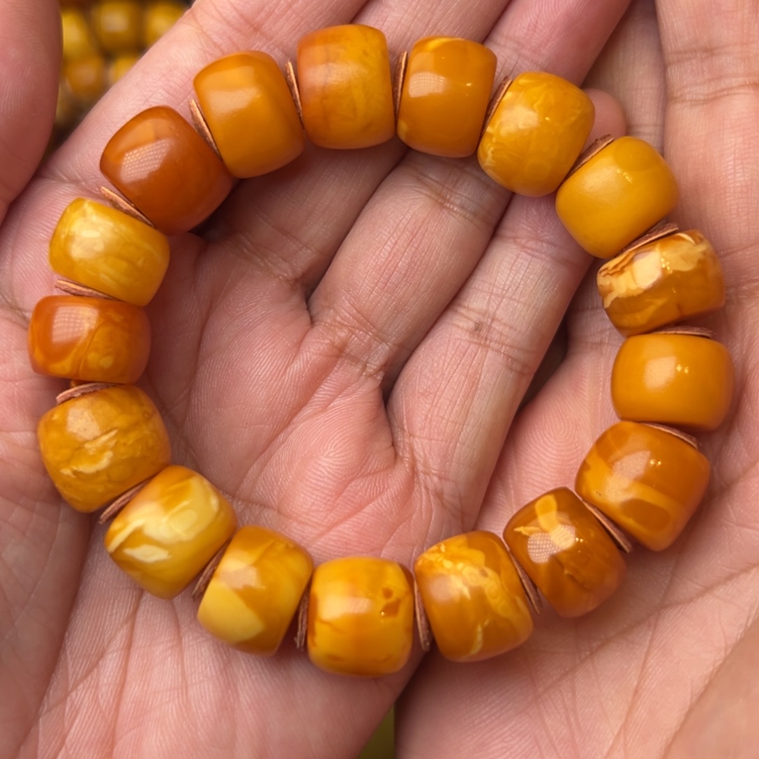 蜜蜡未镶嵌吊坠(不含链)