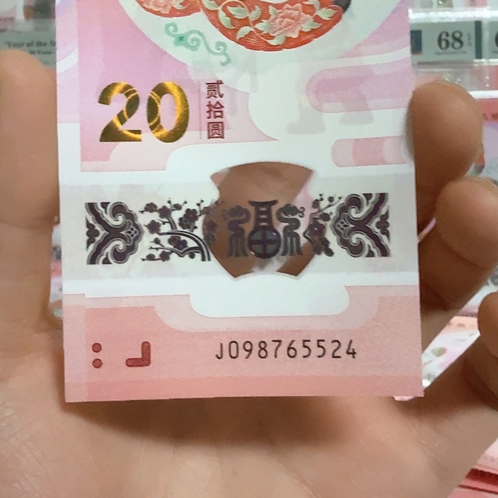 塑料小蛇钞号码098765524