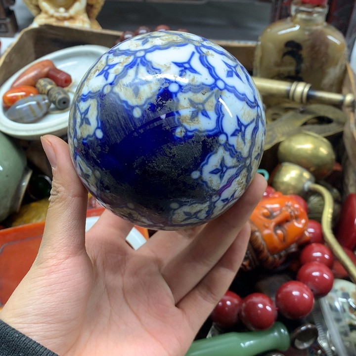 澹***生琉璃手工艺品你就像个小孩一样可以