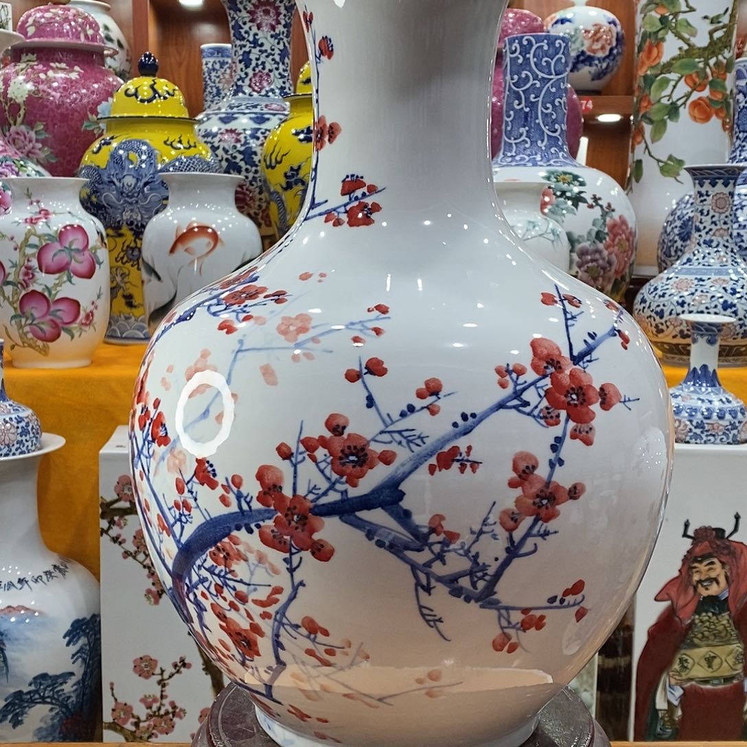 摆件勇**前景德镇陶瓷赏瓶