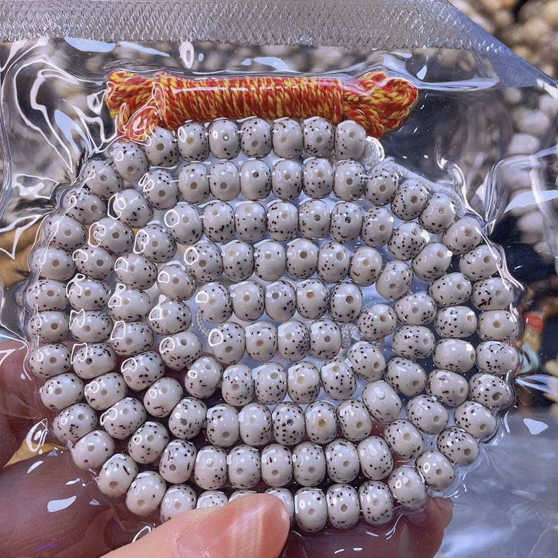 星月菩提吊坠脱脂小苹果8*6