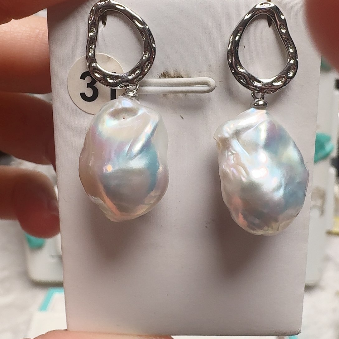 淡水珍珠颈饰银S925镶嵌