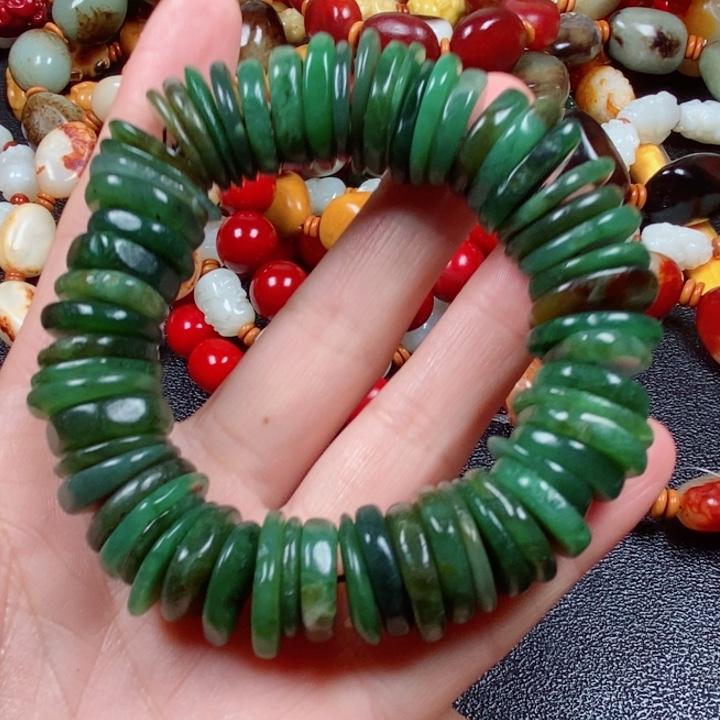 和田玉手链未镶嵌