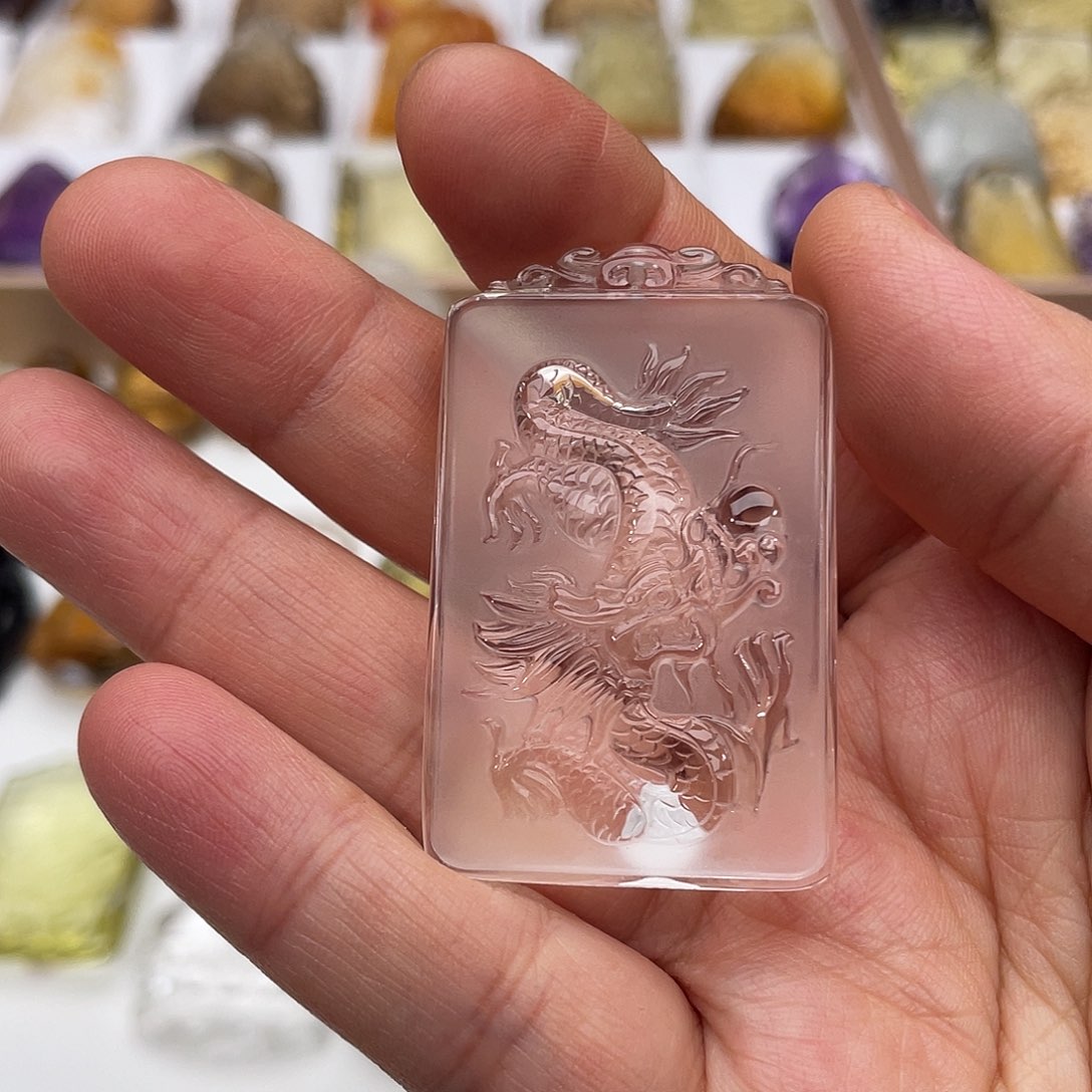 隐***园水晶颈饰未镶嵌定制