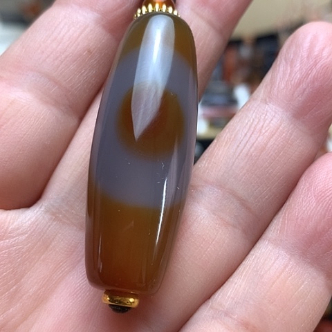 玛瑙/玉髓颈饰合金