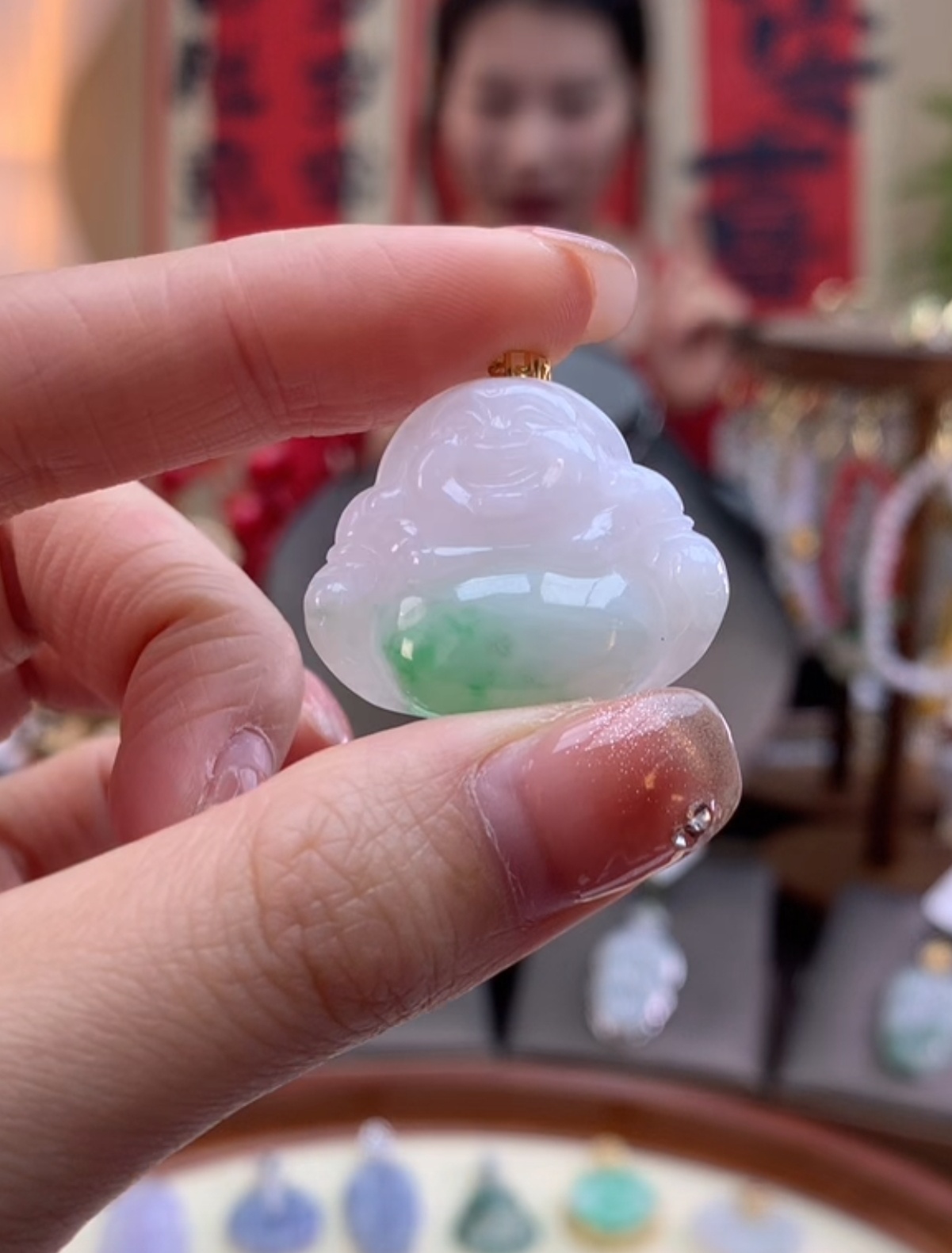 天然缅甸A货吊坠
