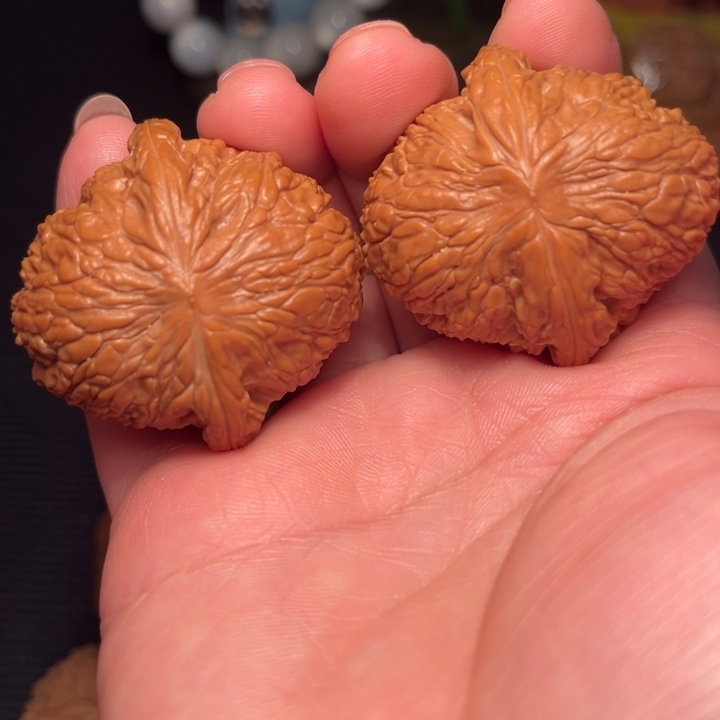 把件文玩核桃泥鳅背40